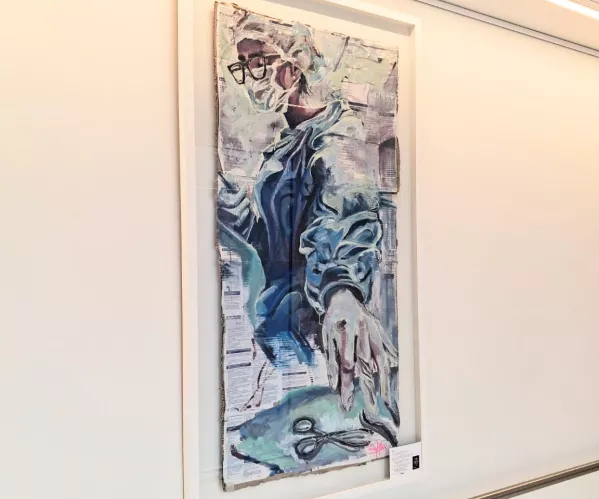 Werk op de hang van AZ sint Lucas 